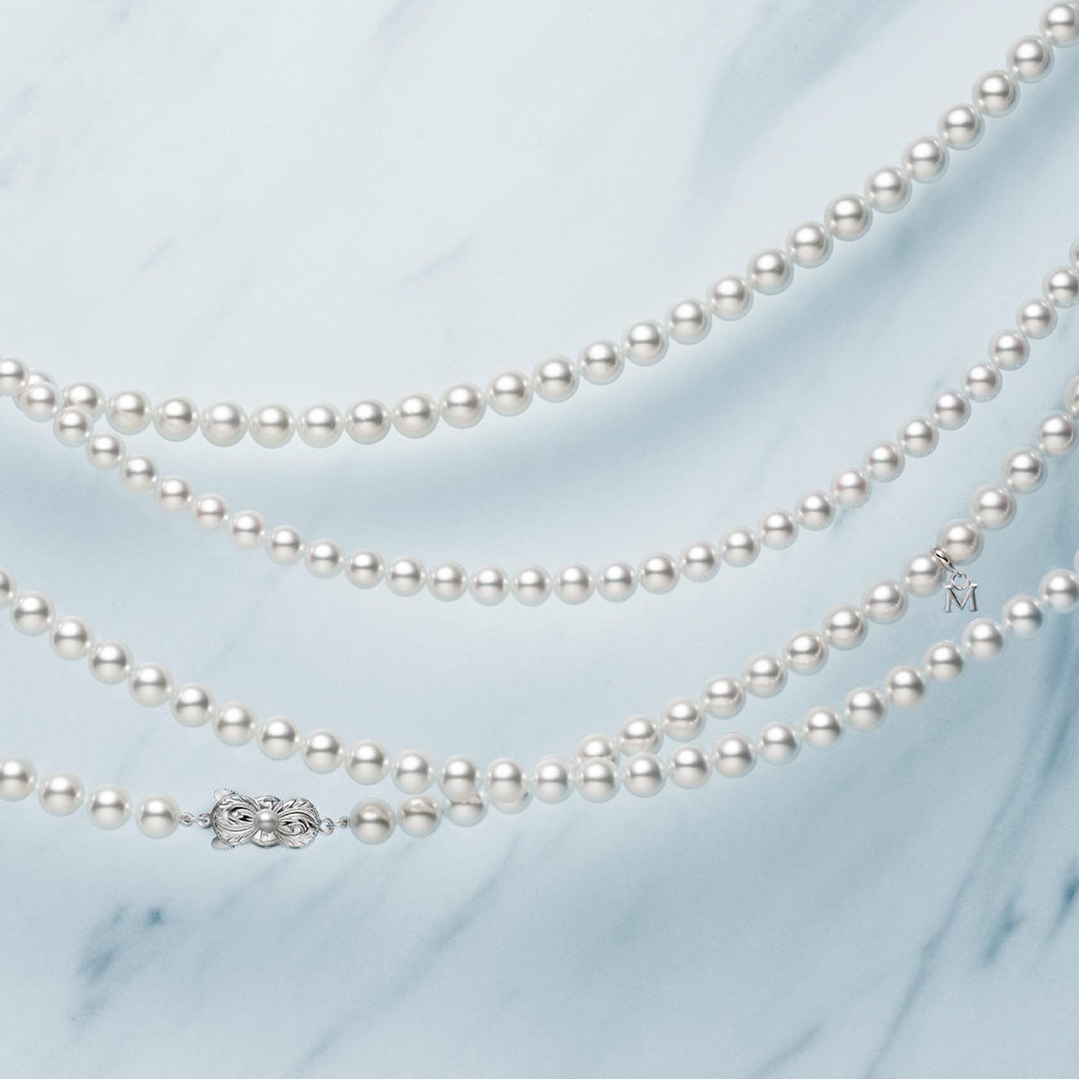 The most luminous of all, “Mikimoto Pearl”
